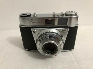 KODAK RETINETTE 1A FILM CAMERA 45mm f/2.8 Schneider Kreuznach Reomar Lens German - Picture 1 of 6