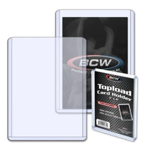 BCW Thick Card 1-TLCH-TH-9MM Topload Holder - 360 Pt. (1ct) - Picture 1 of 1