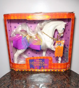 NRFB Mattel 1995 Disney's Il Gobbo di Notre Dame Gypsy Magic Horse Figura - Foto 1 di 9