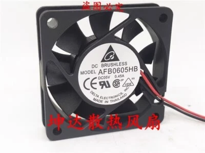 Delta AFB0605HB 5V 0.45A 6015 6CM Cooling Fan - Image 1 of 4