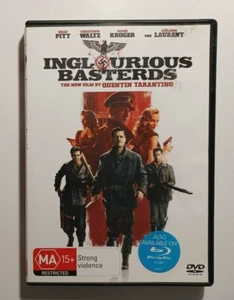 Inglourious Basterds DVD Region 4 VGC Brad Pitt War Action Free Postage - Picture 1 of 7