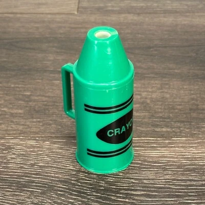 Sacapuntas de lápices verde Deka Crayola vintage años 80 Foto 1 de 4