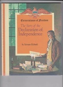 Cornerstones Of Freedom Story Of Declaration Of Independence  Norman Richards HC - Picture 1 of 2