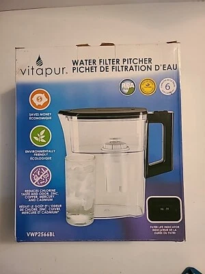 Vitapur VWP2566BL Water Filter Pitcher New in Box - Image 1 of 4