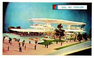 1961-63 New York Weltausstellung Ausstellung Gas Inc. Pavillon 2912 - Bild 1 von 2