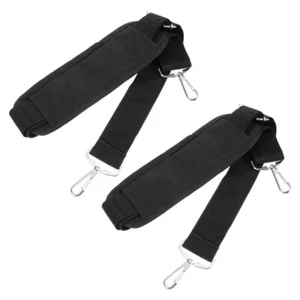 2 Pcs Briefcase Shoulder Strap Man Laptop Bag Accessories with Hooks - Afbeelding 1 van 12
