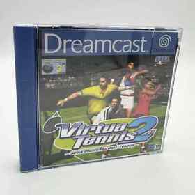Virtua Tennis 2 PAL Game Boxed For Sega Dreamcast