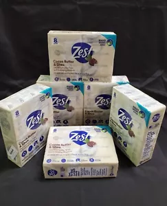 Zest Cocoa Butter & Shea Bar Soap for All Skin Types 4oz (6/8 Packs) 48 Bars - Picture 1 of 4