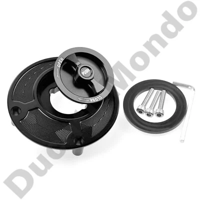 Tapa de combustible de carrera de liberación rápida tanque gasolina Cagiva Mito 125 Ducati 748-1198 Monster Foto 1 de 4