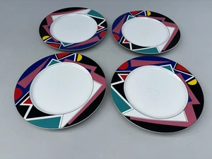 Studio Nova Excello YA060 Japan Set of 4 Dinnerware Plates 10.75” NICE! - Picture 1 of 10