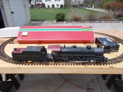LGB G Scale 21872 2 8 2 Makado PRR Pennsylvania Steam Engine w/box runs sound - Image 1 of 4