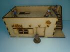 28Mm 28Mm Cowboy Of Mexican Adobe Set B With Stairs Anddetail Scenery Laser Cut