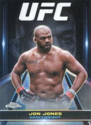 2024 Topps Chrome UFC JON JONES #SUG-1 SUPERGIANT INSERT - Image 1 of 2