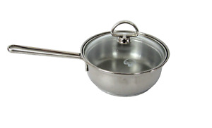 Chantal 1 Qt Sauce Pan Pot Stainless Steel With Lid