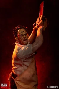 SIDESHOW The Texas Chain Saw Massacre Leatherface Premium Format 1/4 - Foto 1 di 10