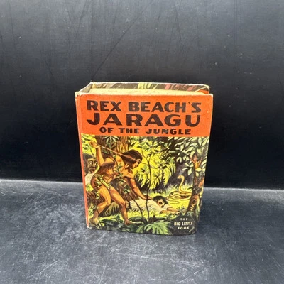 Rex Beach’s Jaragu Of The Jungle Big Little Book - #1424 (1937) (BLB) - Image 1 of 4