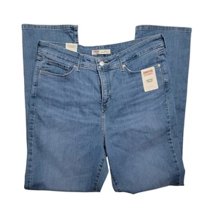 NWT Levi Strauss Womens Signature High-Rise Straight Shaping Jeans Size 14 - Picture 1 of 9