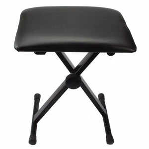 Adjustable Stool Piano Bench Adjustable Keyboard Chair with Foldable Design - Imagen 1 de 8