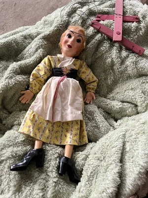 Muñeca marioneta Hazelton vintage años 50 Foto 1 de 4