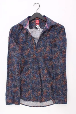 ⭐ Pure Hatico camicetta per uomo taglia 46, S blu di cotone ⭐ - Immagine 1 di 4