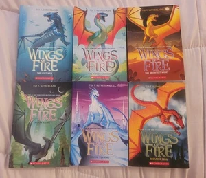 WINGS OF FIRE Sci-Fi YA Romane von Tui T. Sutherland Posten von 6 Büchern Taschenbuch - Bild 1 von 6