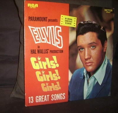 Elvis Presley Girls! Girls! Girls! US RCA Victor LSP-2621 (1962) (Black Lab Re) - Image 1 of 4