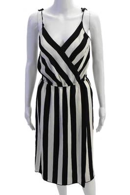 Vestido sin mangas Marc Jacobs para mujer negro con cuello en V sin mangas talla 0 Foto 1 de 4