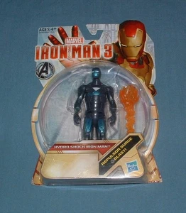 MARVEL  - HYDRO SHOCK IRON MAN 4" ACTION FIGURE - 2012 - MOC - Picture 1 of 2