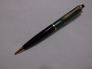 PELIKAN # 450 GRÜN GESTREIFT / SCHWARZ FINANZBLEISTIFT / 1,18 mm MINE / BOSCH LOGO - Bild 1 von 24