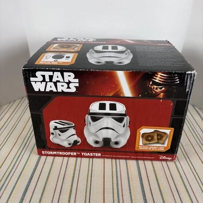 Star Wars Stormtrooper Helmet Toaster Galactic Empire Icon 2 Slice Counter RARE - Image 1 of 4
