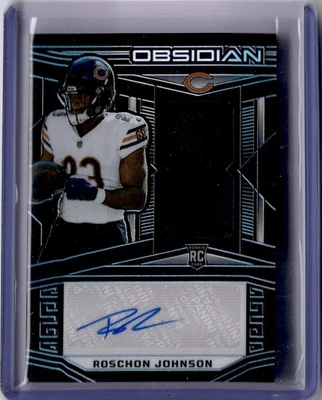 Roschon Johnson Rookie Auto 2023 Panini Obsidian RPA /199 #236 Bears - Image 1 of 2
