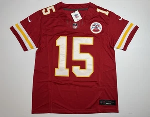 Camiseta deportiva pequeña Patrick Mahomes #15 Vapor FUSE roja Elite Quality Kansas City Chiefs - Imagen 1 de 11