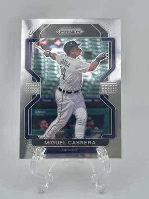 2022 Panini Prizm - Tier II Miguel Cabrera #211 Silver Prizm - Image 1 of 2