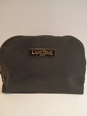 Lancome Black Suede Make Up Bag - Image 1 of 4