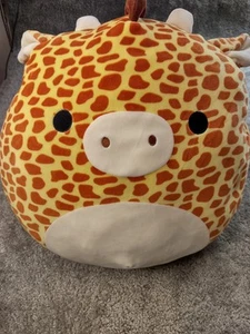 Gary The Giraffe Squishmallow 16" JUMBO Plush Stuffed Toy - Picture 1 of 7