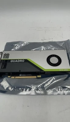 NVIDIA Quadro RTX 4000 8GB GDDR6 Professional Graphics Card PCIe 3.0 GPU - Image 1 of 4