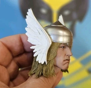 1/6 Sixth Scale Marvel Thor Avengers Sideshow Exclusive Comic Style Head Sculpt - Bild 1 von 5