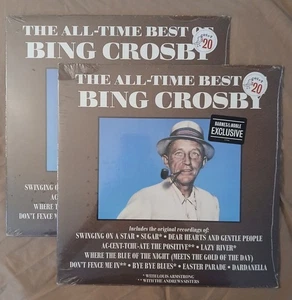 BING CROSBY THE ALL-TIME BEST OF BING CROSBY × 2 VINYL LP New Plastic Wrap Tear - Picture 1 of 7