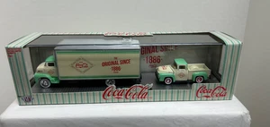 M2 Chase Edition Coca-Cola 1956 Ford Coe Truck & 1956 Ford F-100 Truck - Picture 1 of 9