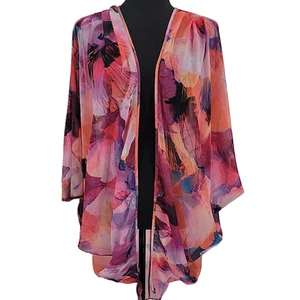 Marciano Aquarell Kimono Outfit Topper Artsy Festival Boho Fee Gr. XS/S - Bild 1 von 9