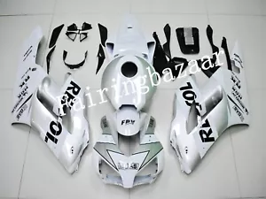 Fit for 2004 2005 CBR1000RR REPSOL White Silver ABS Injection Mold Fairing Kit - Picture 1 of 9