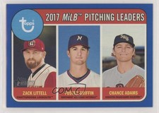 2018 Heritage Minor League Edition Leaders Blue /99 Zack Littell Foster Griffin
