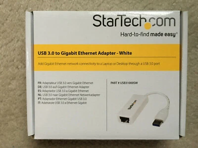 StarTech Part# USB31000SW USB 3.0 to Gigabit Ethernet Adapter  - Image 1 of 4