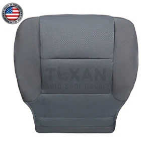 Fits 2014-2019 Chevy Silverado 2500HD Z71 LS Driver Bottom Cloth Seat Cover Gray - Picture 1 of 6