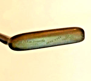 Vintage Golfcraft Putter Brass Rose City Frank Johnston Model RH - Picture 1 of 8