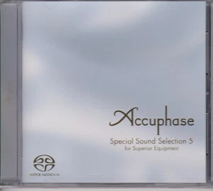 Accuphase Special Sound Selection 5 for Superior Equipment SACD SCD-5 Japan New - Imagen 1 de 4