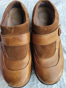 Scarpe zoccoli comodi slip on in pelle marrone Dansko donna 39/8,5 - 9 - Foto 1 di 7