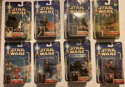 Лот товаров Star Wars из 8 фигурок AOTC - Лот товаров с джедаями Luminara, Shaak Ti, Saesee Tiin, Etc - Изображение 1 из 4