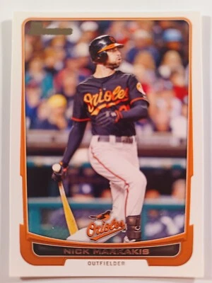 2012 Bowman Baseball #131 Nick Markakis - Image 1 of 3