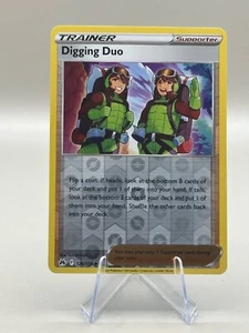 DIGGING DUO #126/159 POKEMON Crown Zenith (Holograma inverso, casi nuevo) INGLÉS - Imagen 1 de 4